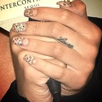 Rihanna e la nailart leopardata