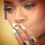 Decorazione unghie di Rihanna