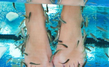 Fish pedicure: la pedicure con i pesci fish pedicure