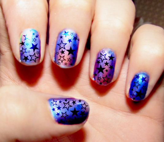 come fare una foil nail art