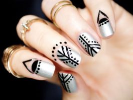 cuticle nails art