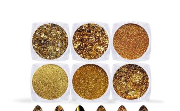 Glitter e Powder Oro