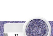 Gel Color Pervinca Glitter per unghie TuttoperleUnghie