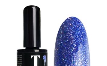 Smalto Semipermanente Blu Multireflect: smalto gel colorato
