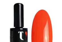 Smalto Semipermanente Orange Fluo: smalto gel colorato bio