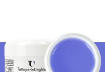 Gel UV Mono Clear Violet 30g: gel 3 in 1, monofase, base costruttore, sigillante